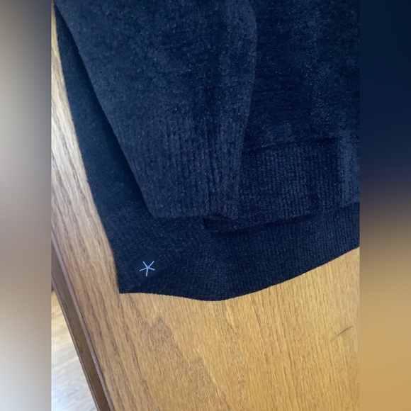 Barefoot Dreams Black Two Piece Set Hoodie 1X Small Jogger Pants Ultra Lite - Picture 7 of 14